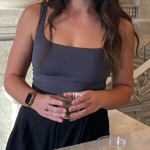 Aritzia Babaton Contour Squareneck Sleeveless Bodysuit